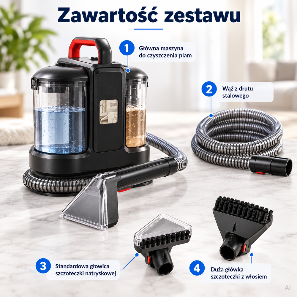 Odkurzacz piorący DeepClean 450 W