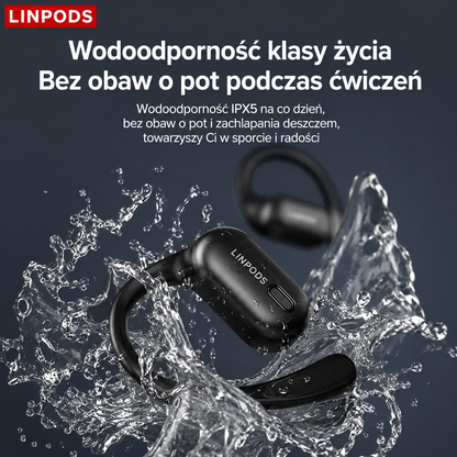 LinPods PRO – Inteligentne Słuchawki z Tłumaczem AI i Ekranem LCD