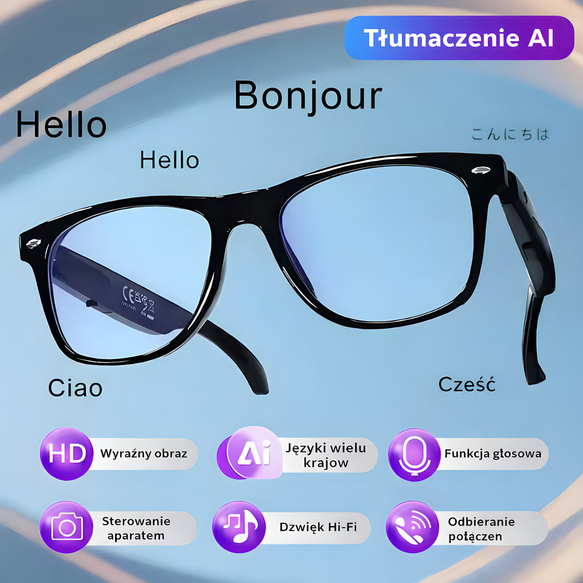 LinGlass™ E13 – Ochelari Inteligenti