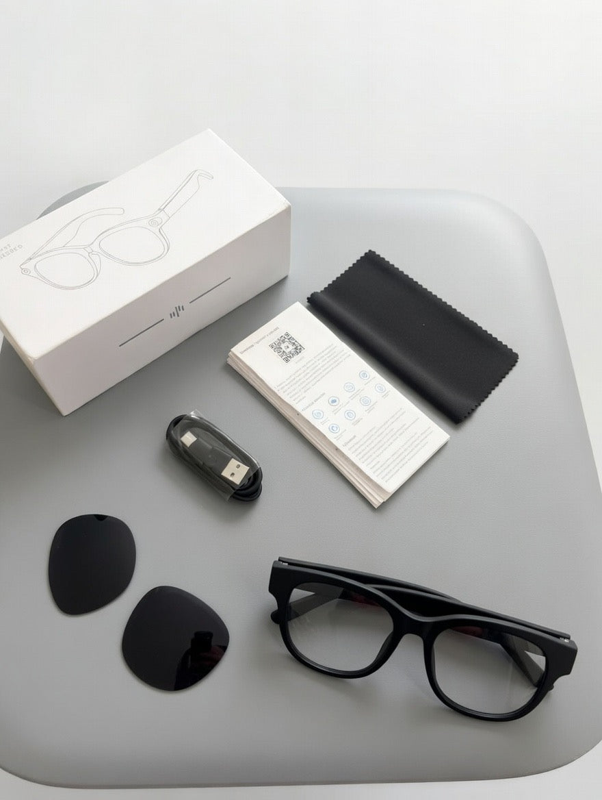 LinGlass™ E14 – Ochelari Inteligenti cu Cameră HD