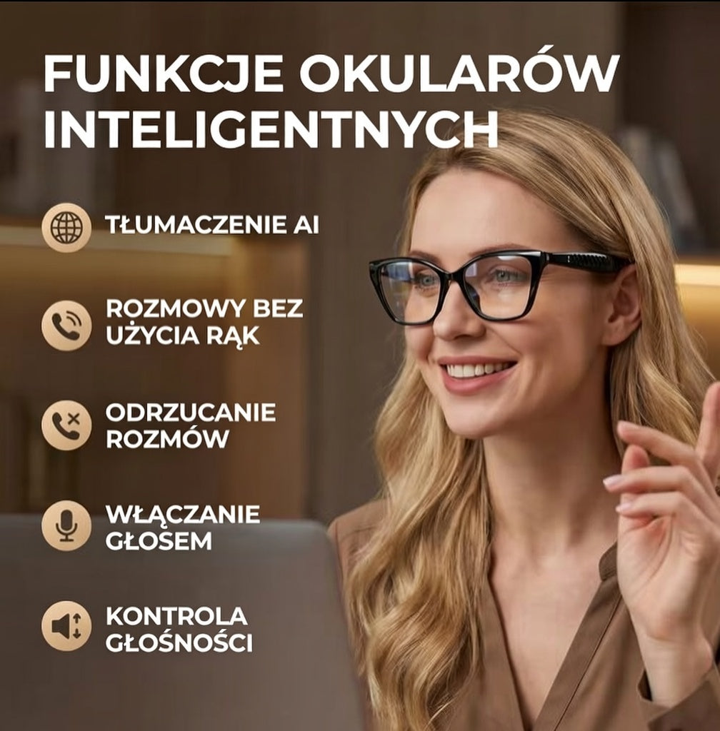Linglass G3 - Inteligentne Okulary (damskie)