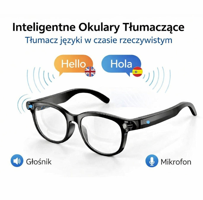 LinGlass™ E14 – Ochelari Inteligenti cu Cameră HD