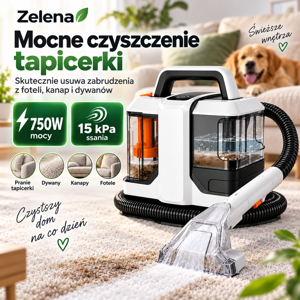 Odkurzacz piorący AquaWash 750 W