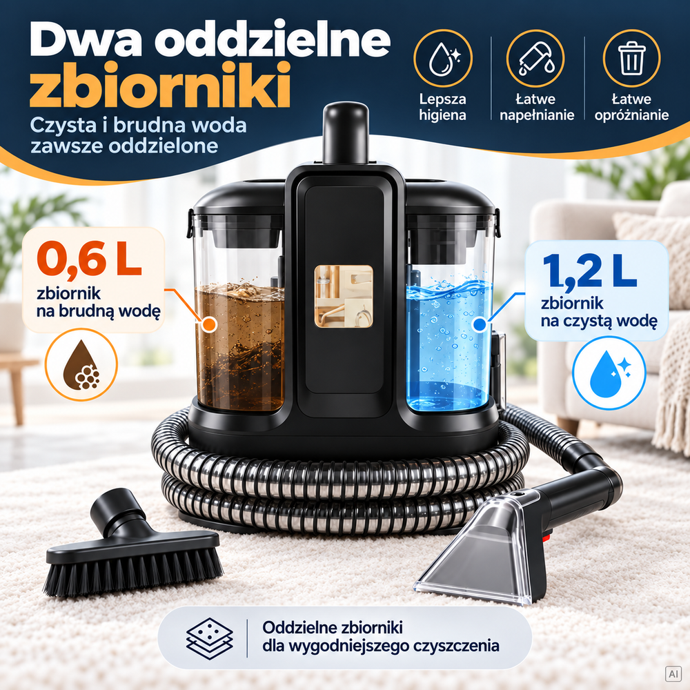 Odkurzacz piorący DeepClean 450 W