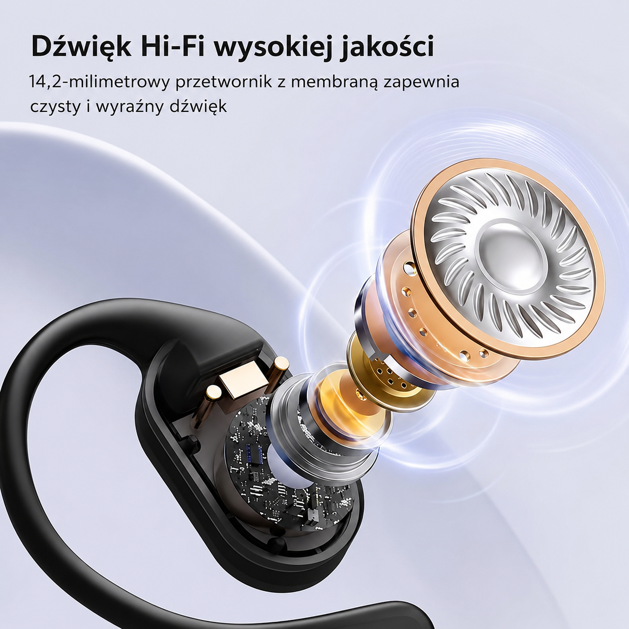 LinPods PRO – Inteligentne Słuchawki z Tłumaczem AI i Ekranem LCD