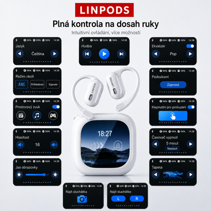 LinPods PRO – Inteligentní sluchátka s AI překladačem