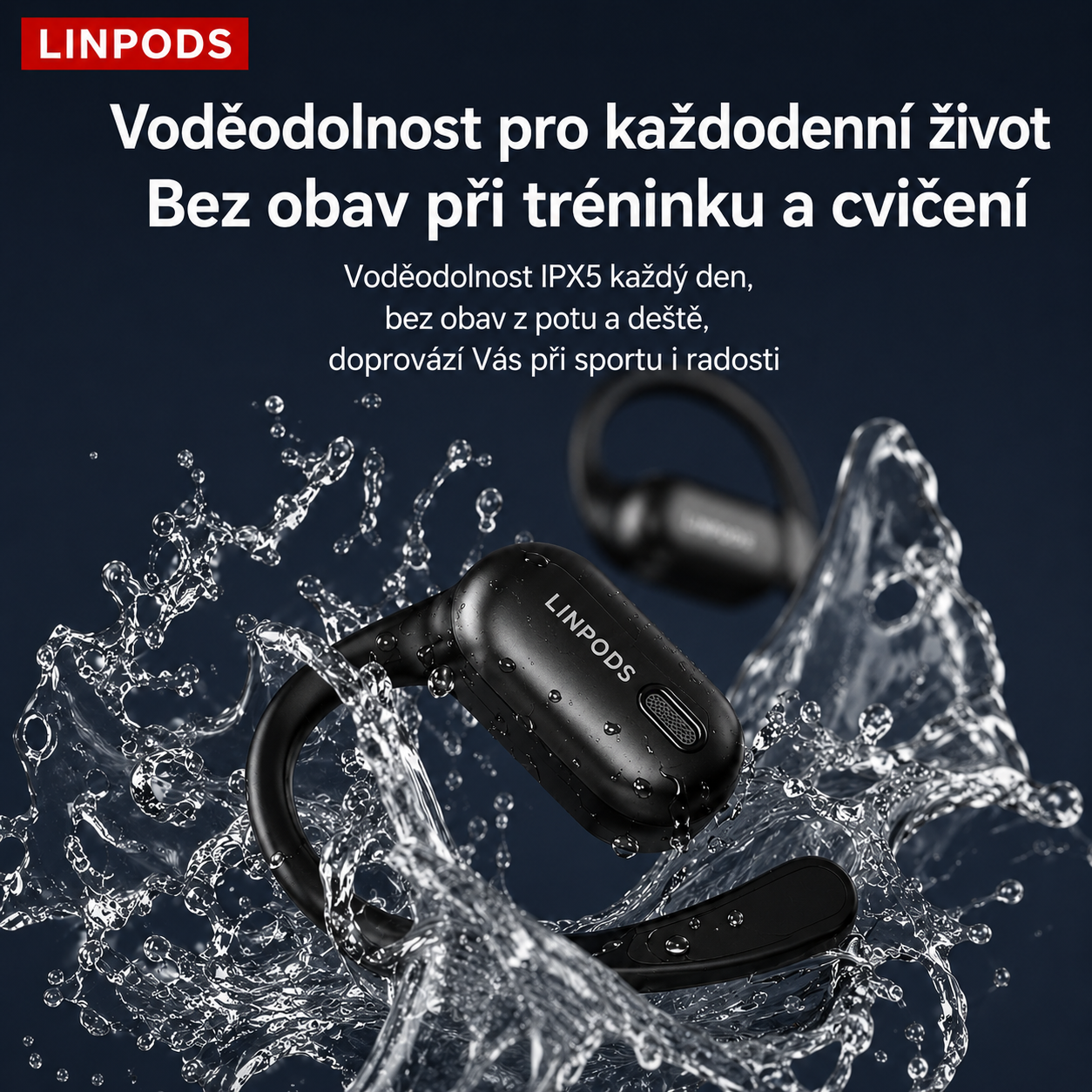 LinPods PRO – Inteligentní sluchátka s AI překladačem