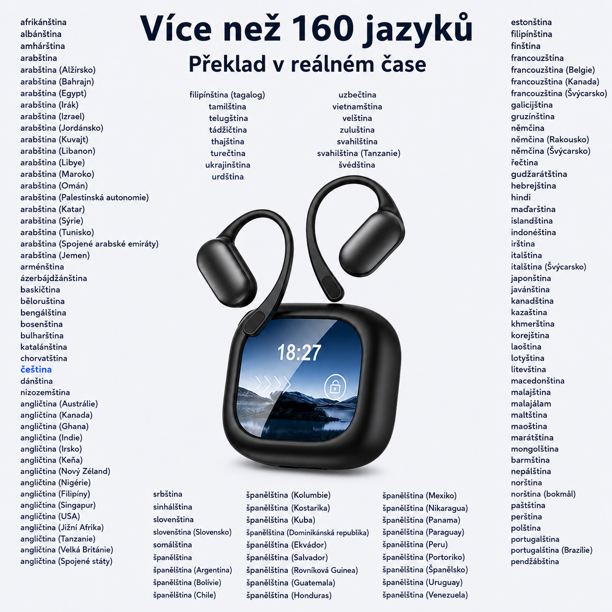 LinPods PRO – Inteligentní sluchátka s AI překladačem