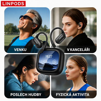 LinPods PRO – Inteligentní sluchátka s AI překladačem