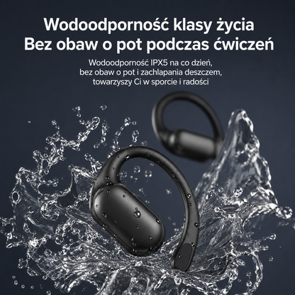 Zelena F38 - Inteligentne Słuchawki z Tłumaczem AI i Ekranem LCD