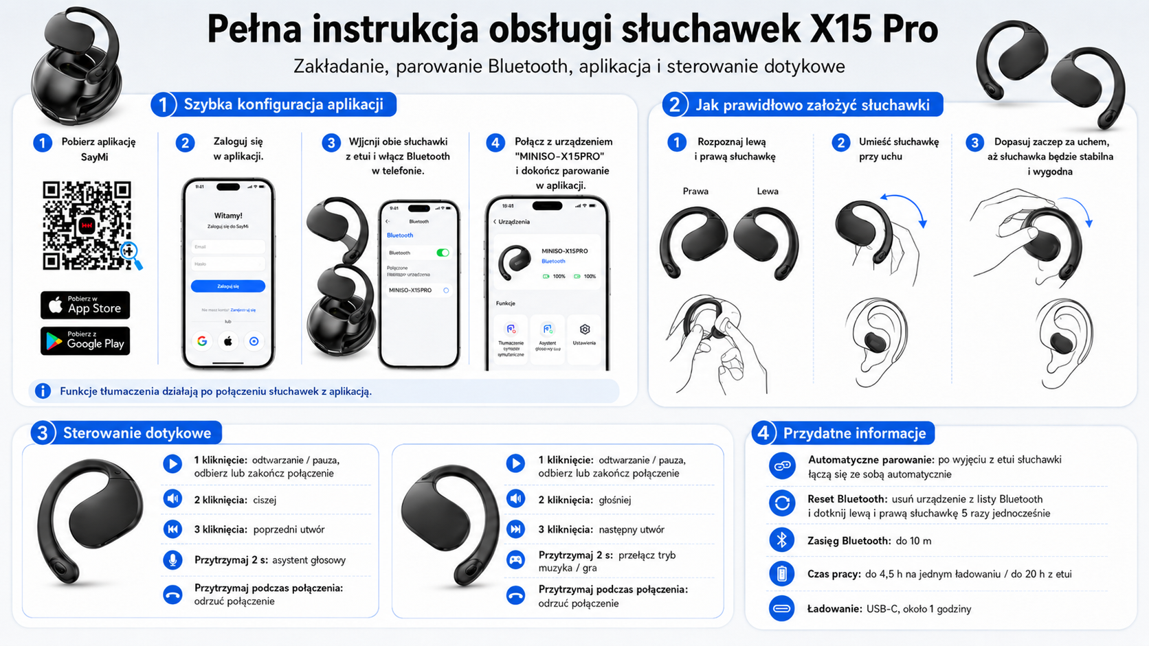 Instrukcja obsługi AI Linpods