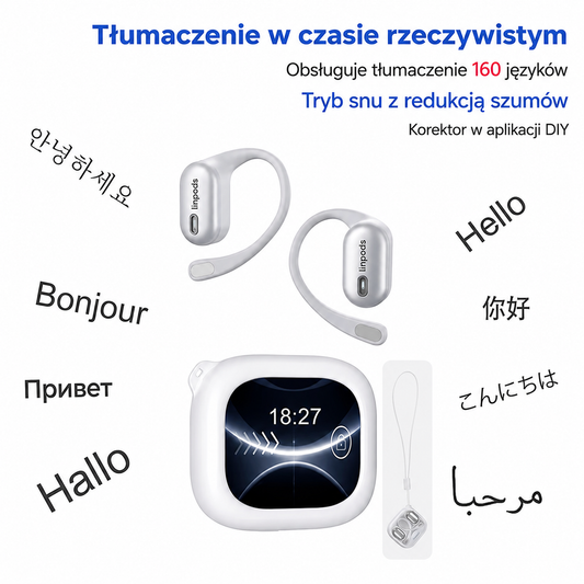 LinPods PRO – Inteligentne Słuchawki z Tłumaczem AI