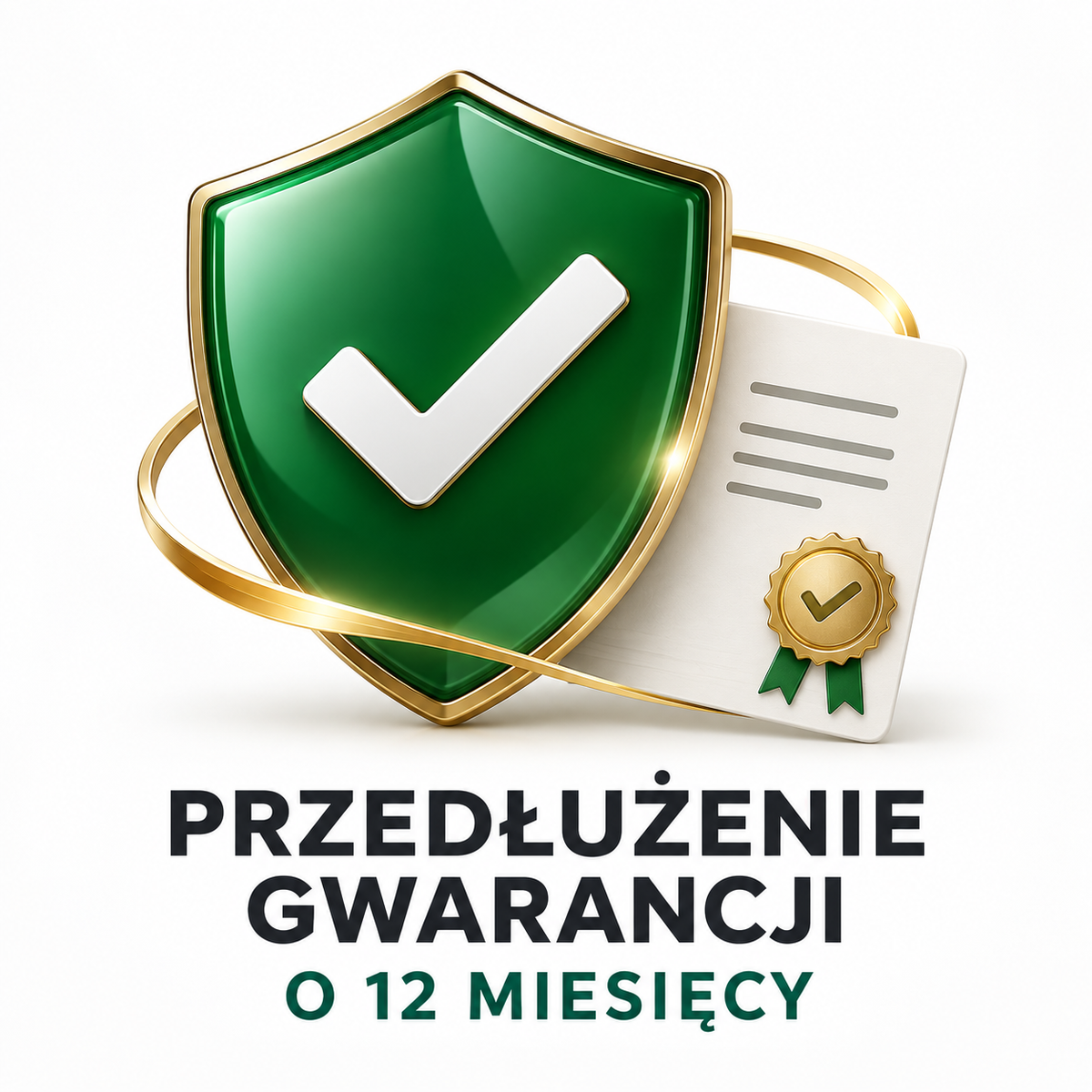 Przedłużenie gwarancji o 12 miesięcy