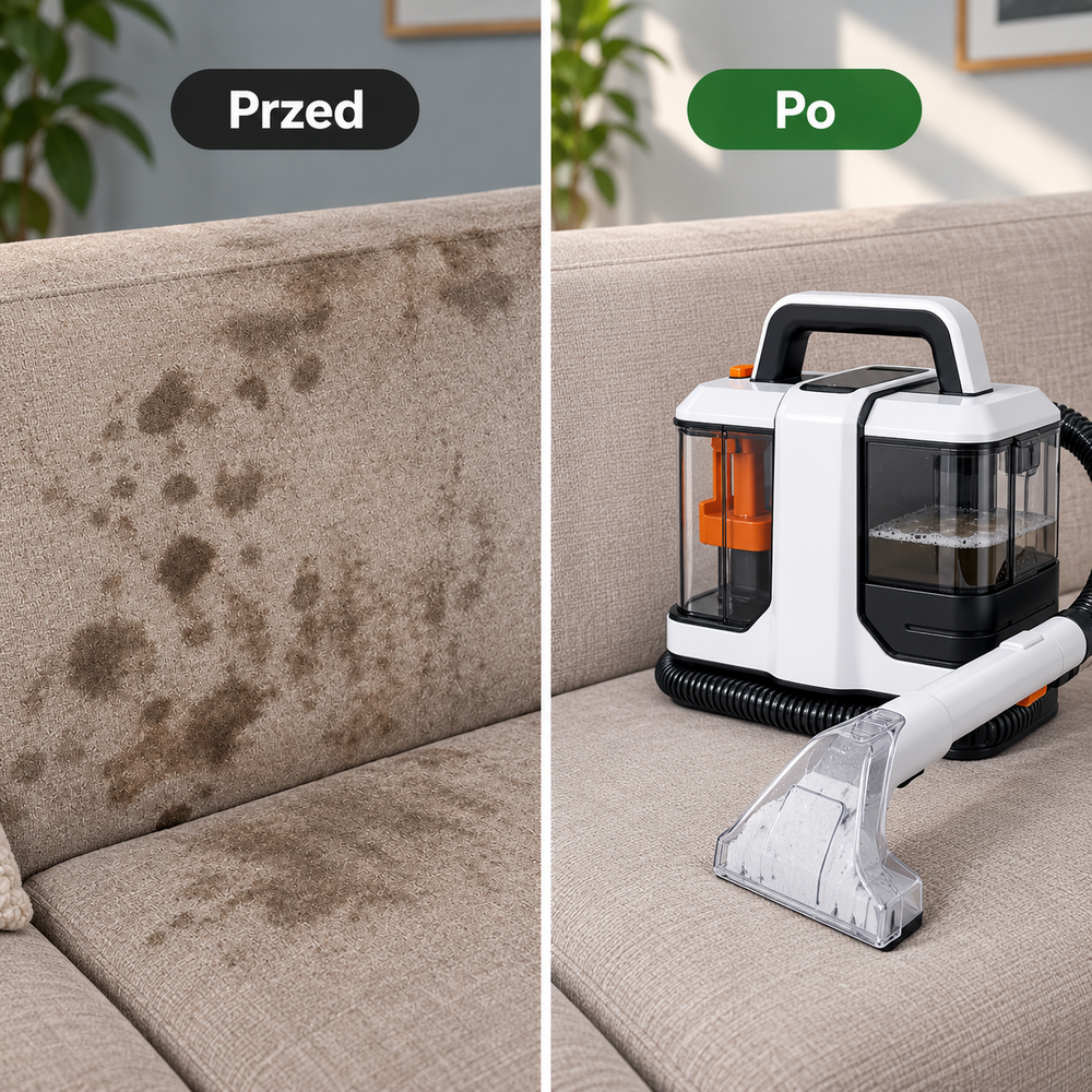 ZELENA™ AquaWash – Odkurzacz piorący do tapicerki 750 W
