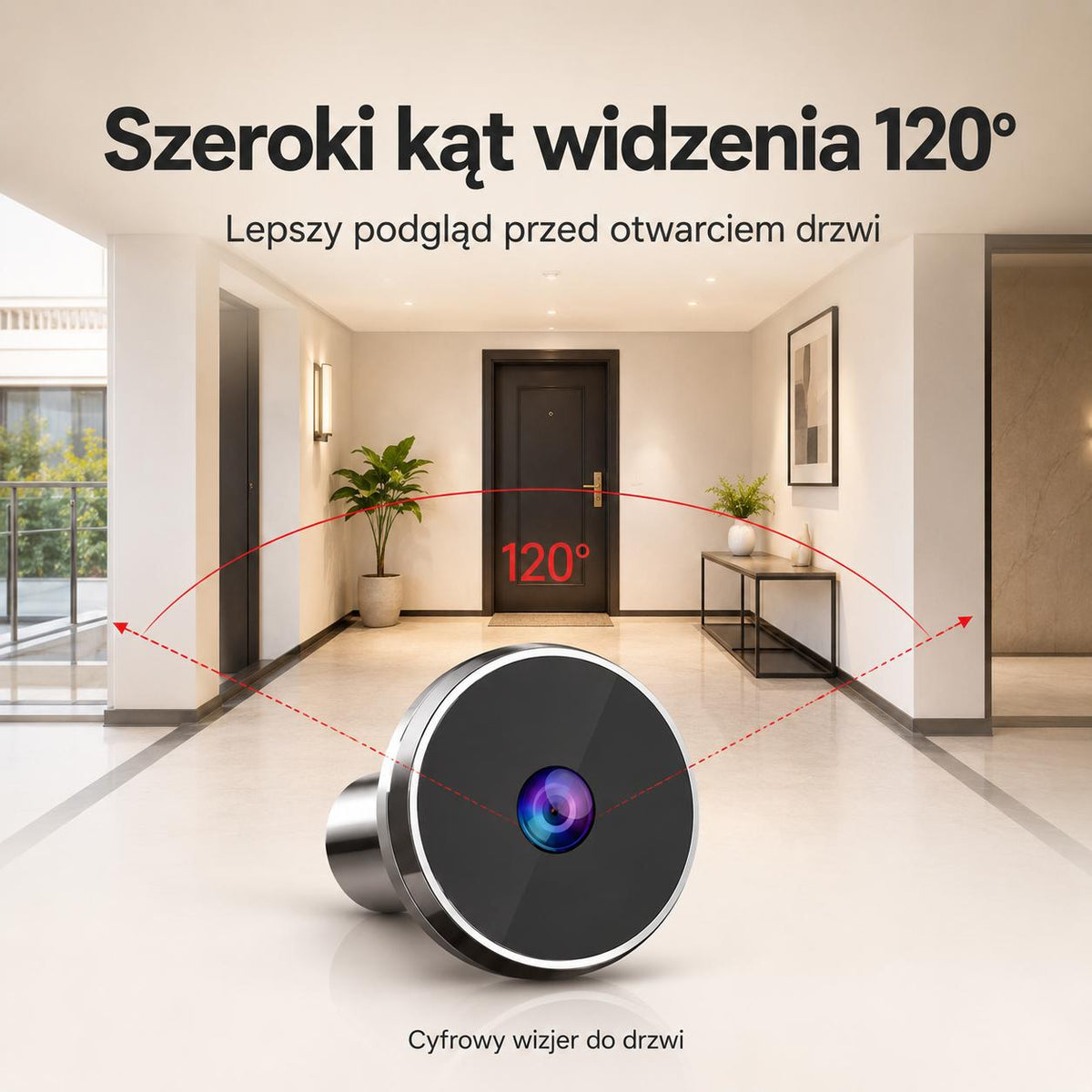 Wizjer do Drzwi z Kamerą