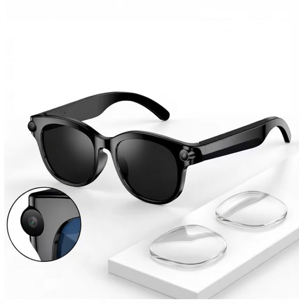 LinGlass™ E14 – Ochelari Inteligenti cu Cameră HD