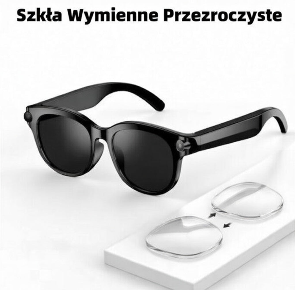 LinGlass™ E14 – Ochelari Inteligenti cu Cameră HD