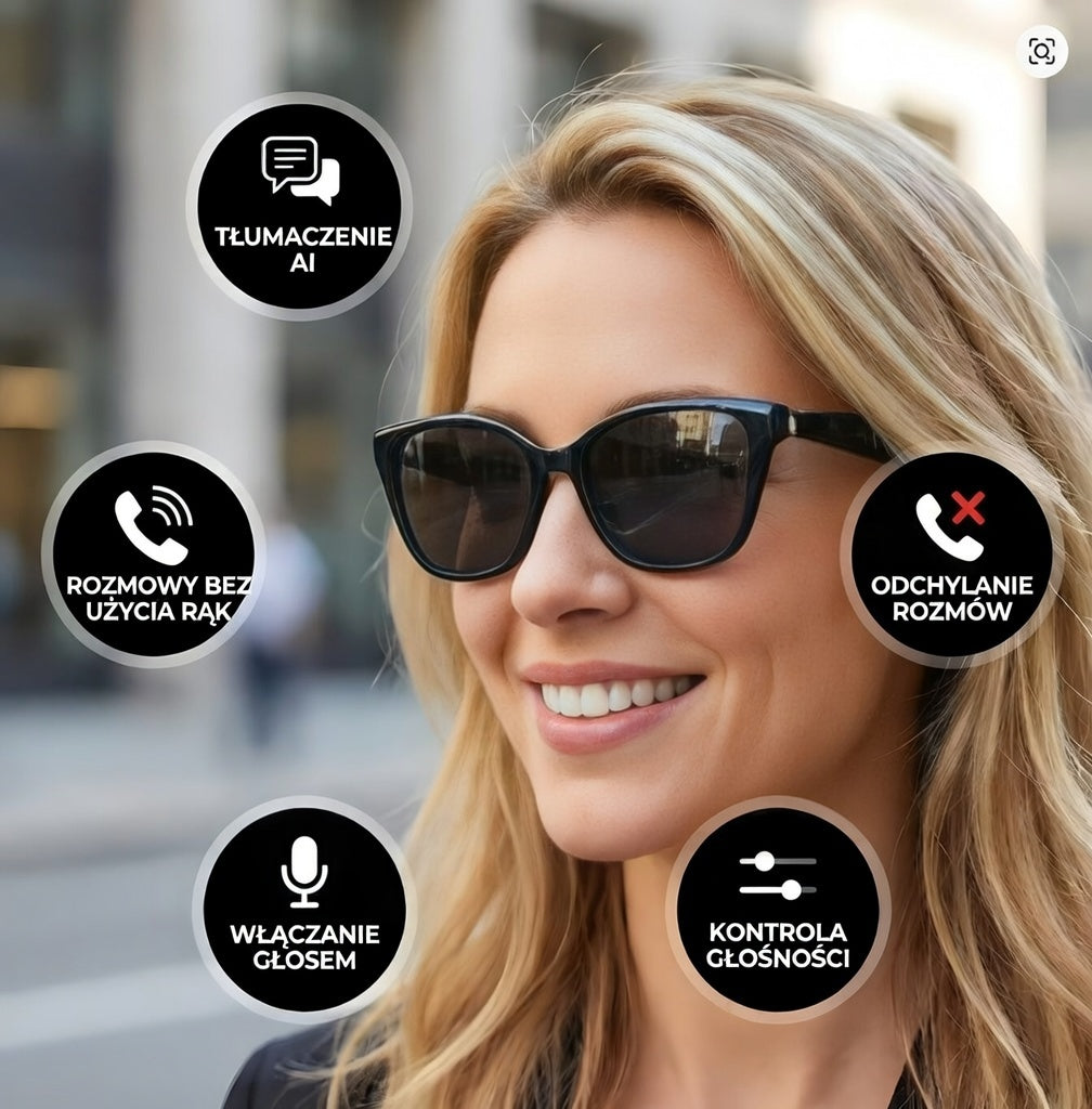 Linglass G3 - Inteligentne Okulary (damskie)