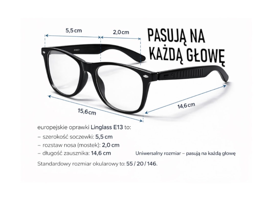 LinGlass™ E13 – Chytré brýle